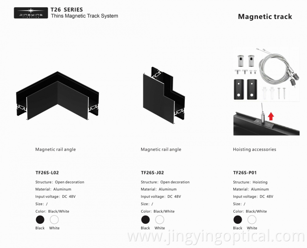 Ultrathin Magnetic Track Light System 5